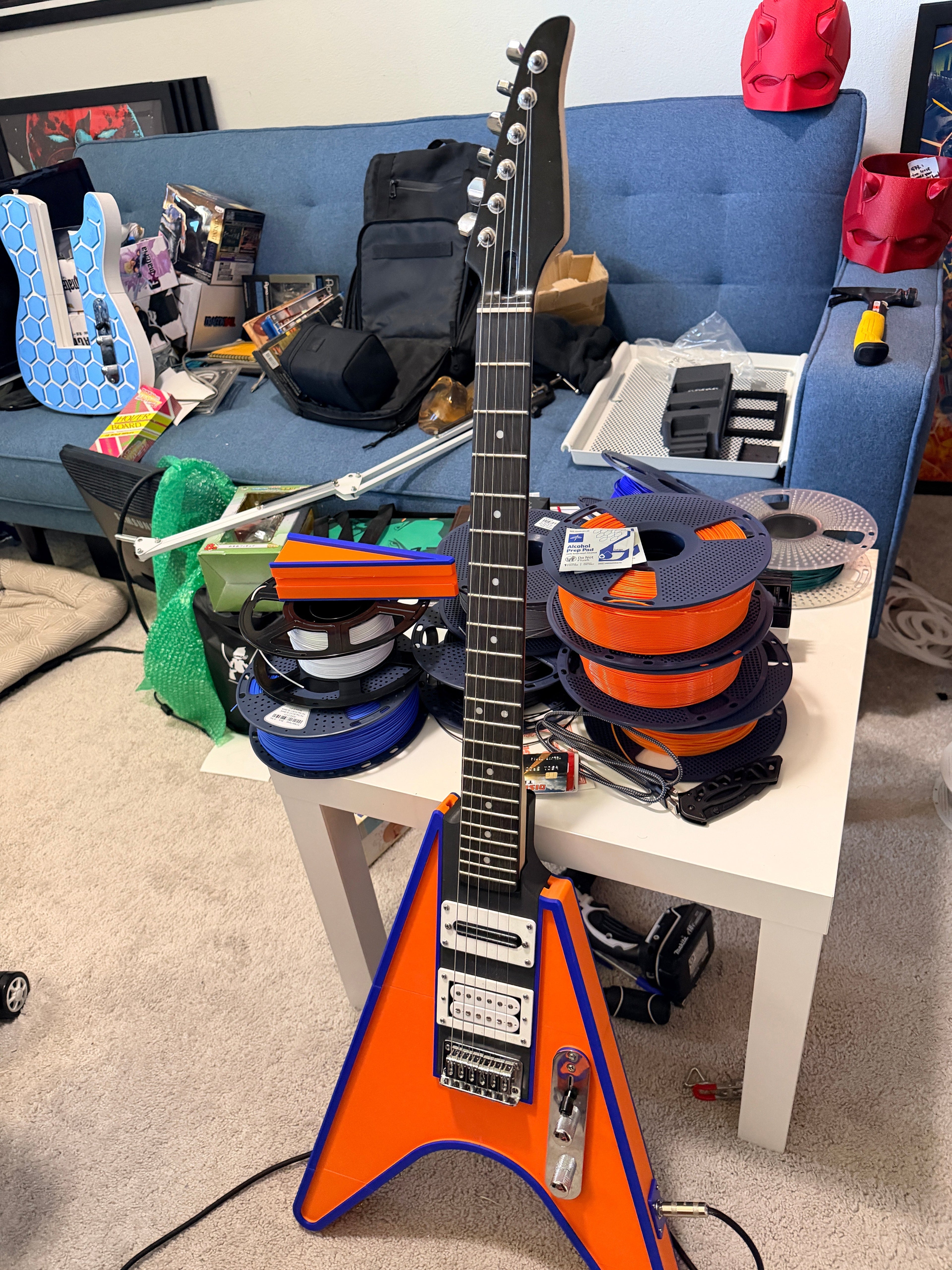 Flying V Solid by Meljan T