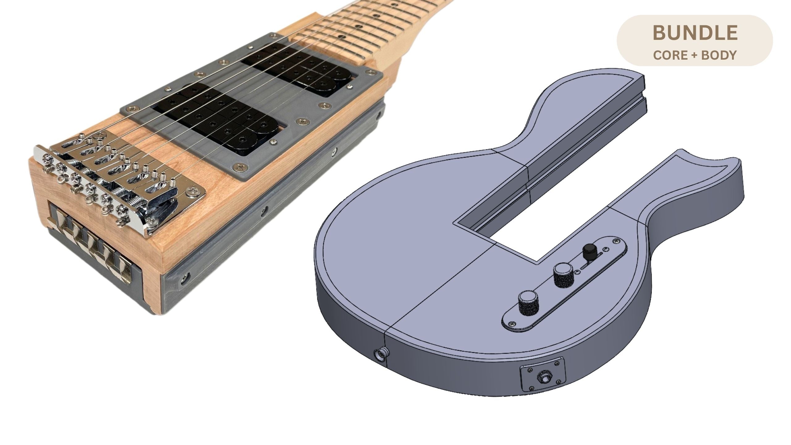 Les Paul Solid Guitar Kit
