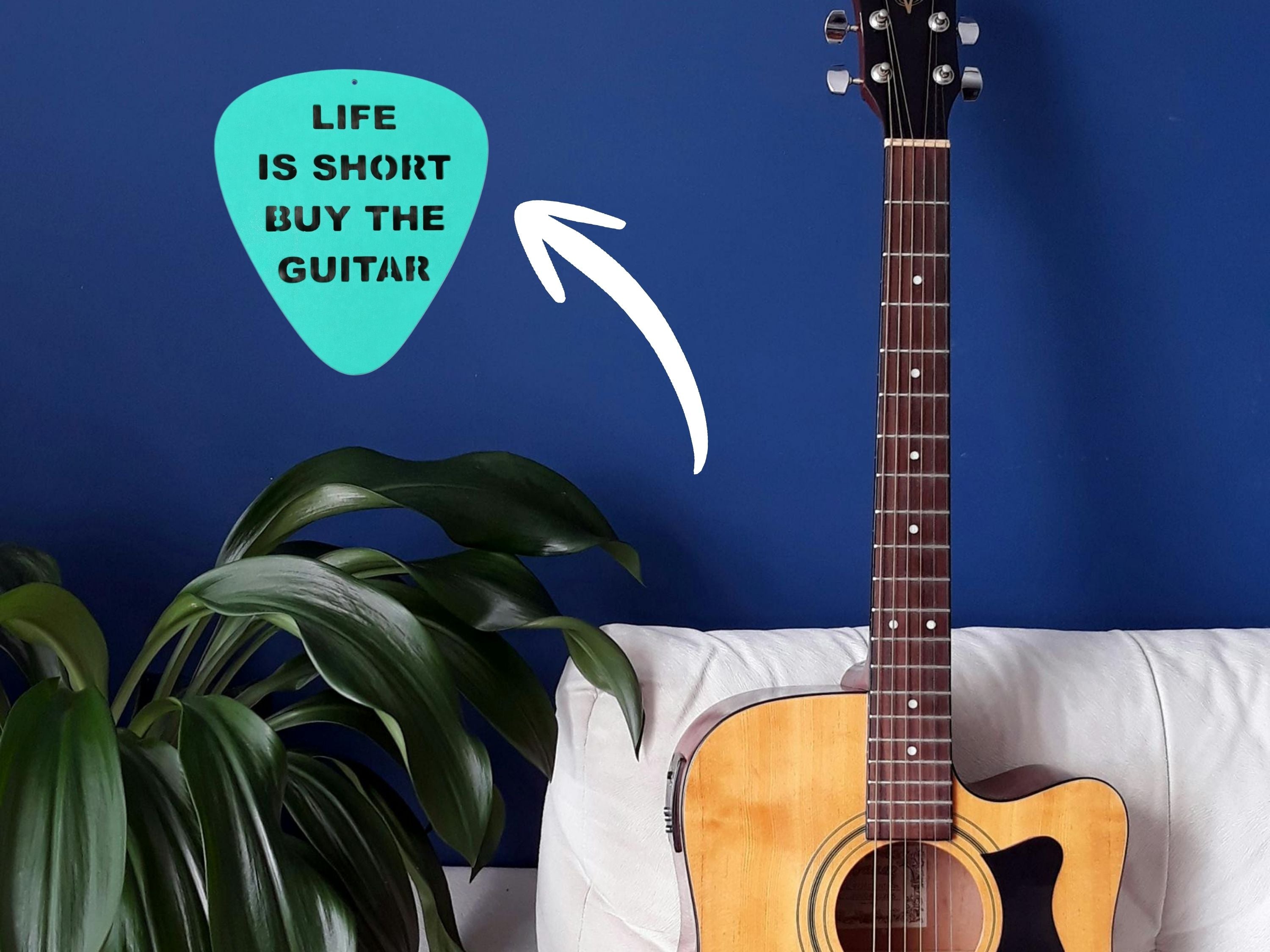 Guitar Pick Sign (STL)