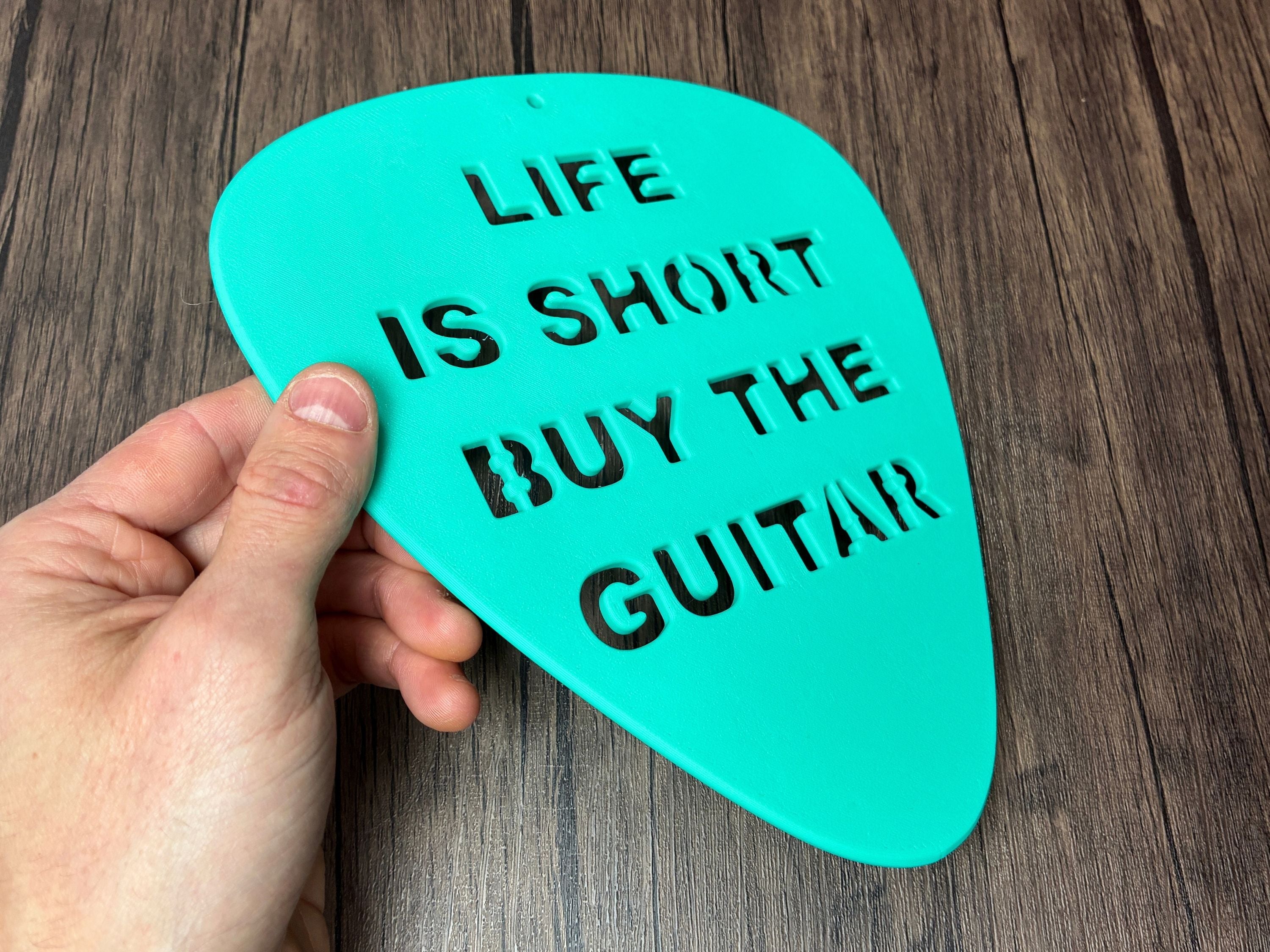 Guitar Pick Sign (STL)
