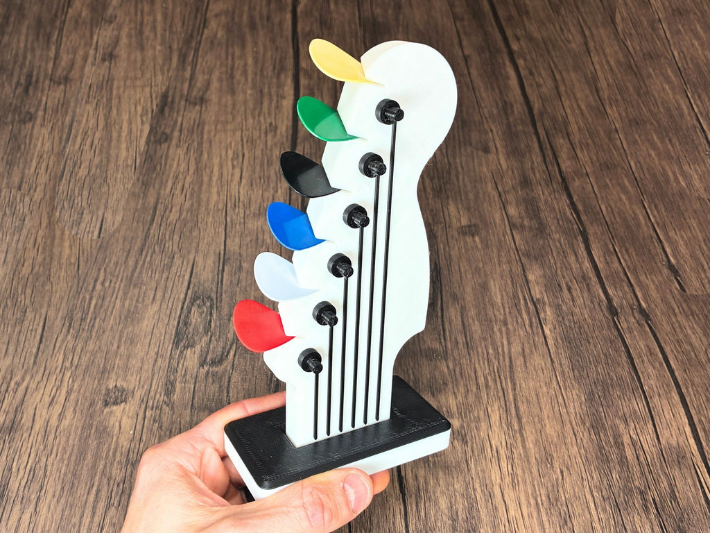 Headstock Pick Holder (STL)