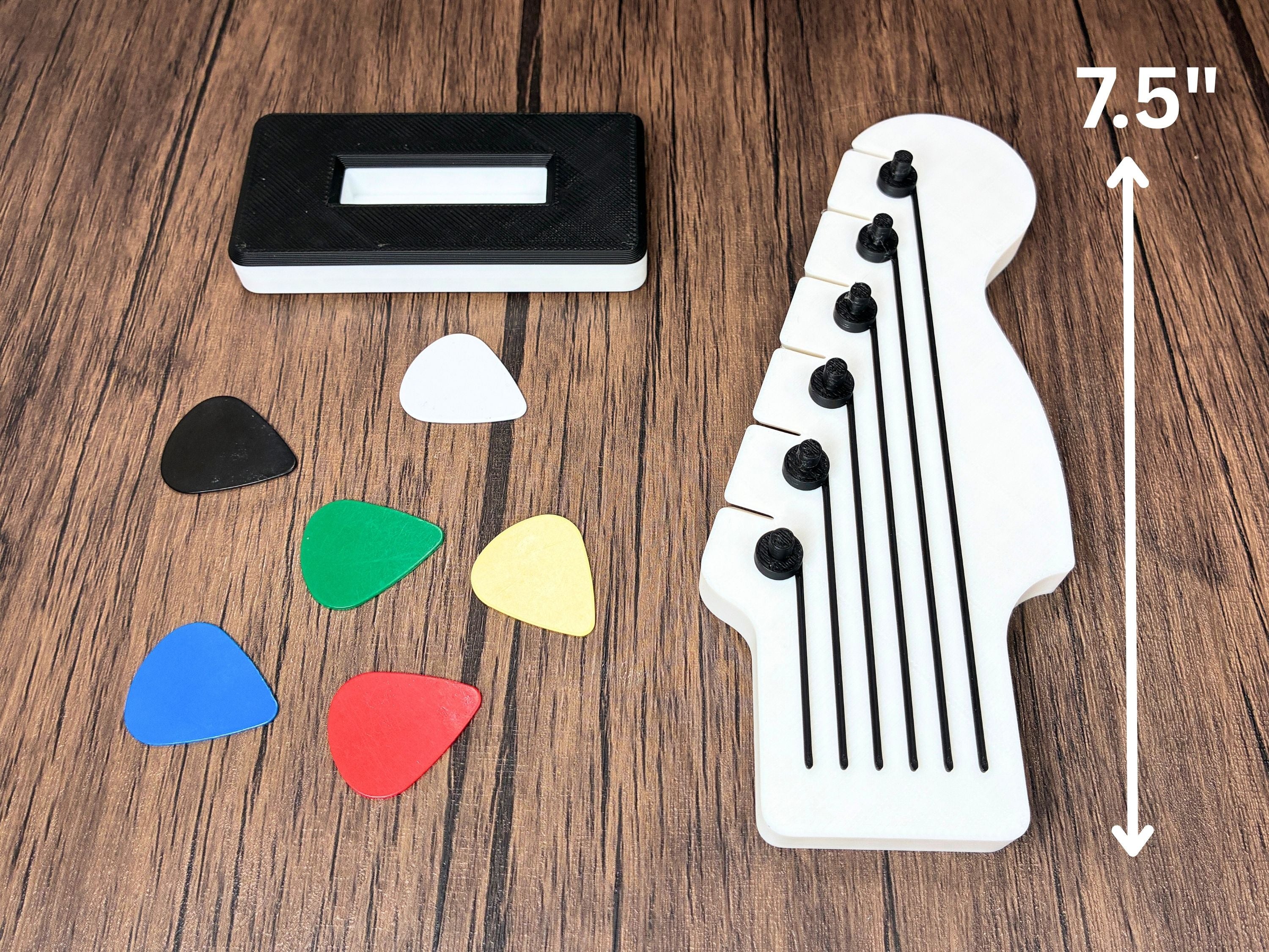 Headstock Pick Holder (STL)